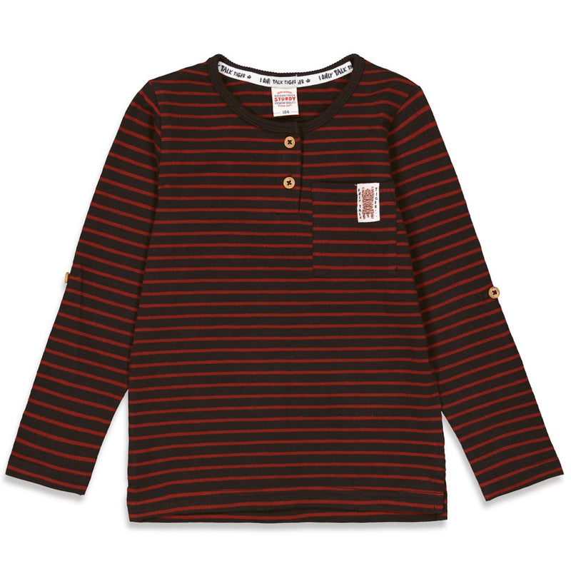 Sturdy Longsleeve streep - Talking Tiger