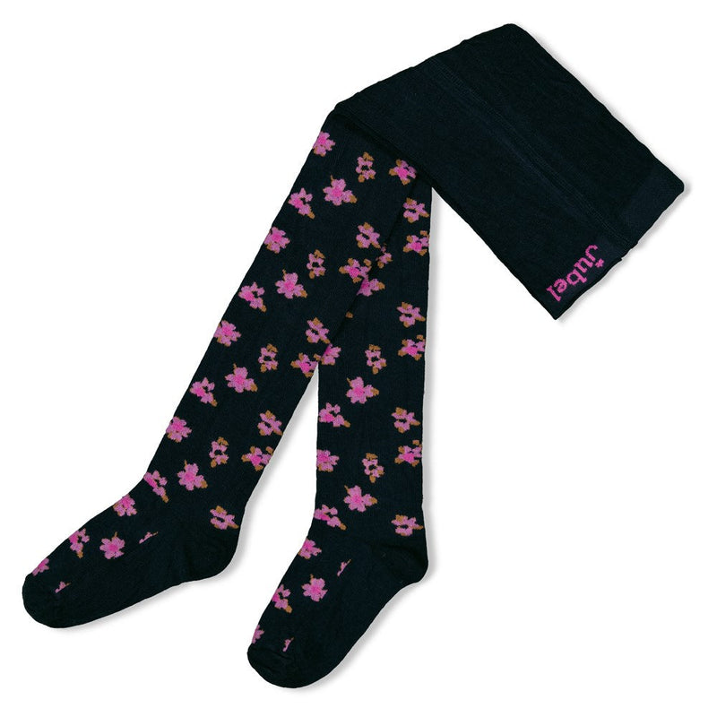 Meisjes Maillot AOP - Flowers For Life van Jubel in de kleur Marine in maat 128.