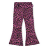 Meisjes Flared broek AOP - Flowers For Life van Jubel in de kleur Marine in maat 128.