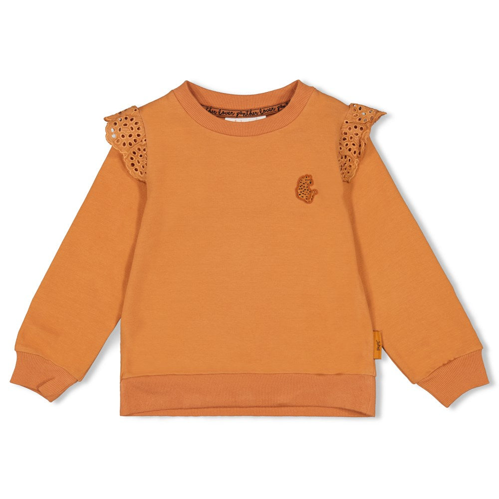Jubel Sweater ruches - Color Me Panther