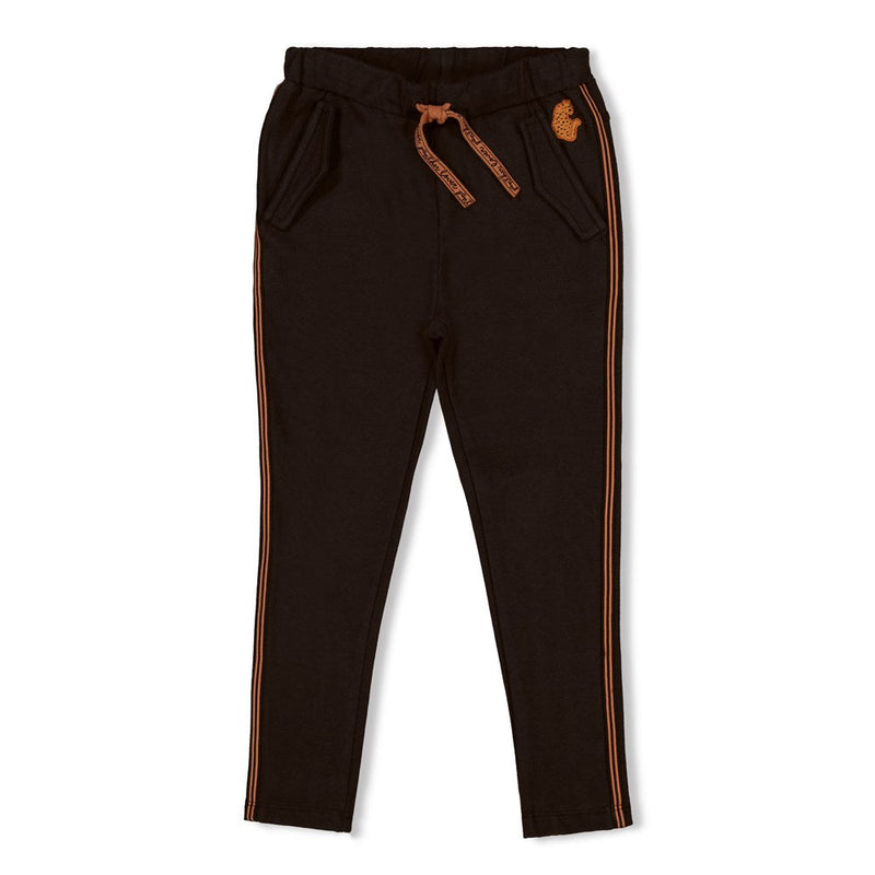 Meisjes Broek - Color Me Panther van Jubel in de kleur Zwart in maat 128.