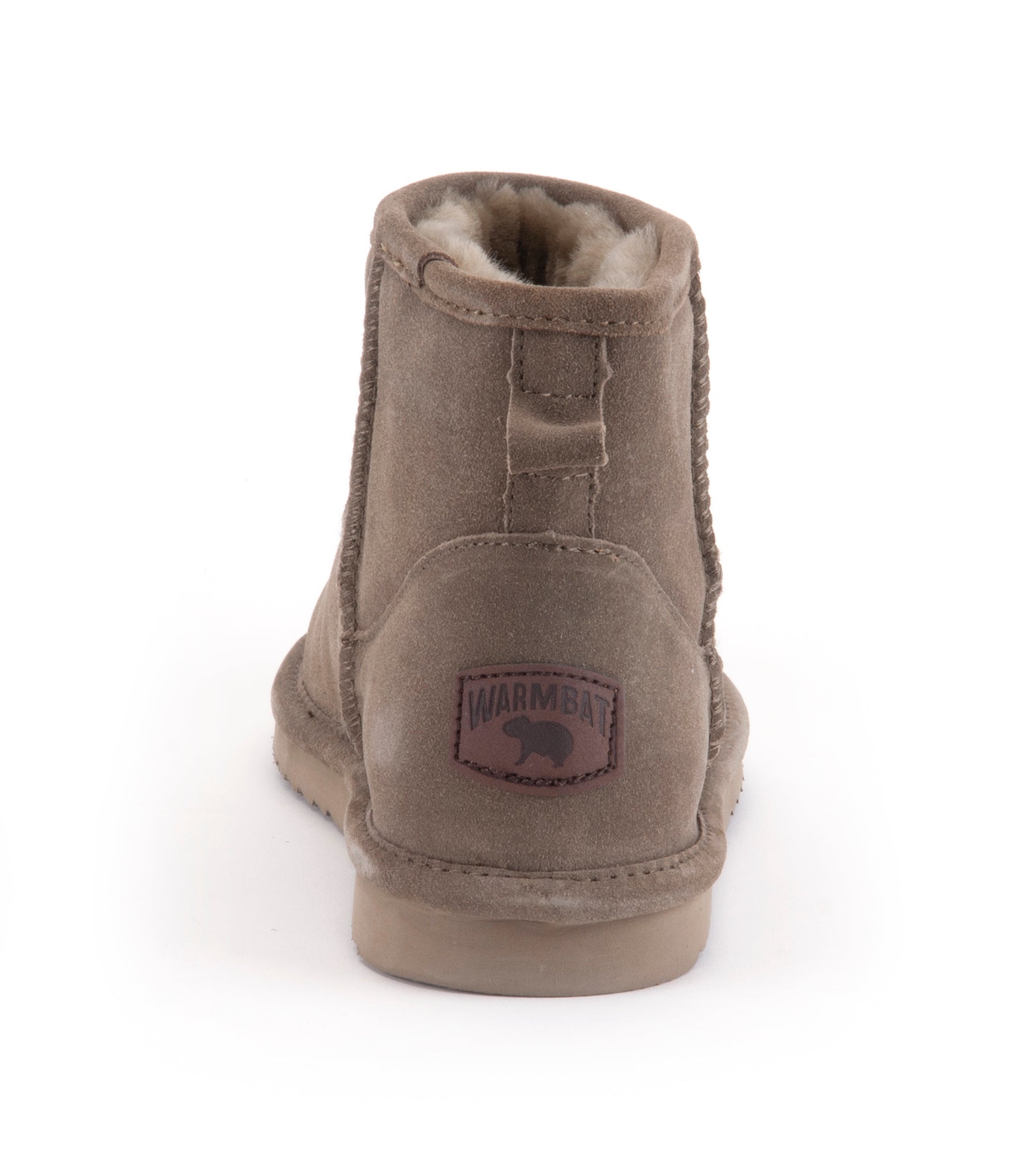 Warmbat Wallaby Kids Suede Boot Moss