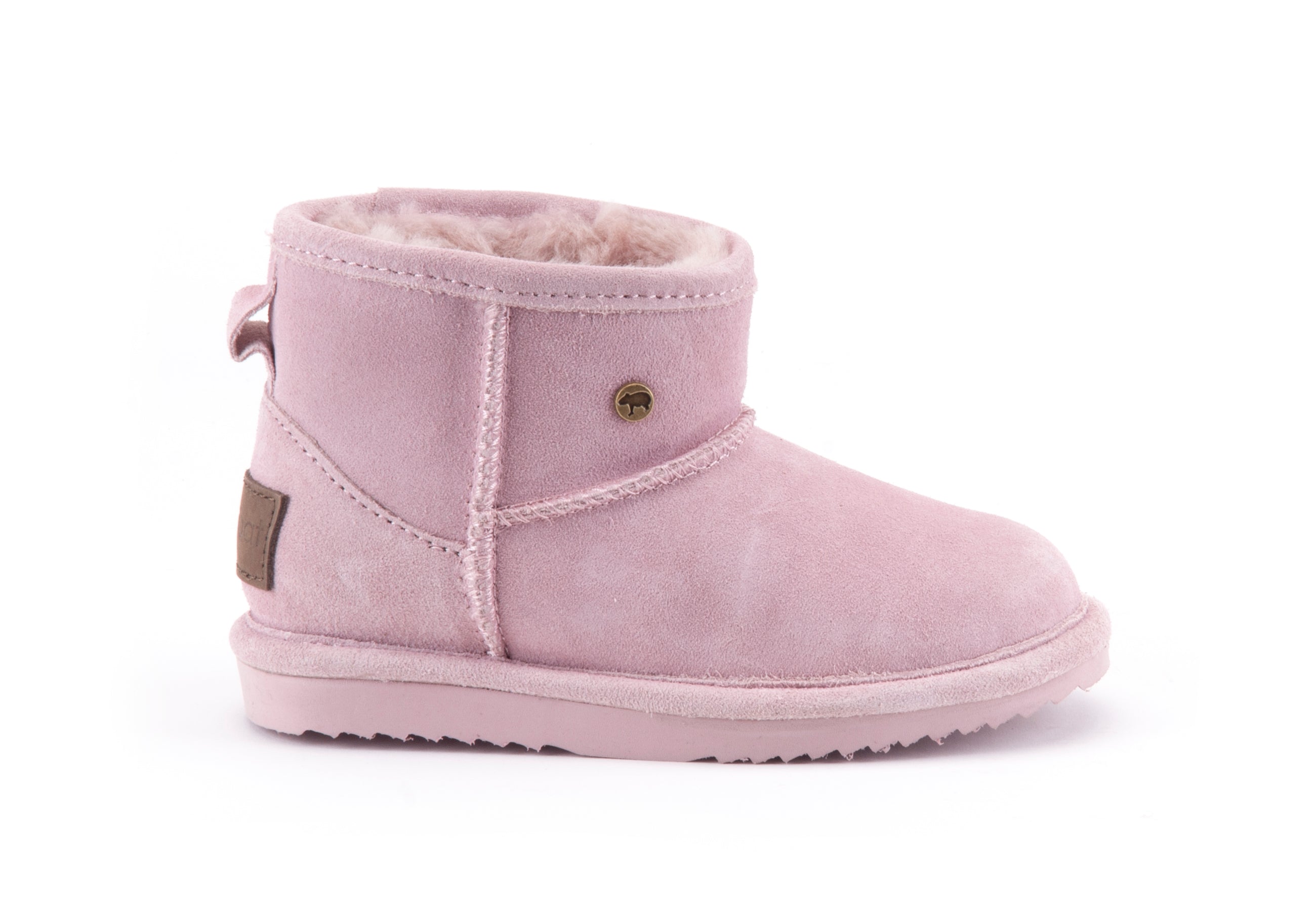 Warmbat Wallaby Kids suede Boot Mauve