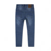 Meisjes Boys Novan jeans knit van  in de kleur Blue jeans in maat 98/104.