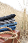 Meisjes Boys Novan jeans knit van  in de kleur Blue jeans in maat 98/104.