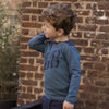 Jongens T-shirt longsleeve van Koko Noko in de kleur Blue in maat 128.