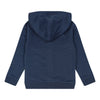 Jongens Cardigan with hood van Koko Noko in de kleur Blue in maat 128.