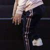 Meisjes Jogging trousers van Koko Noko in de kleur Navy in maat 128.