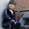 Meisjes Cardigan  van Koko Noko in de kleur Navy in maat 128.