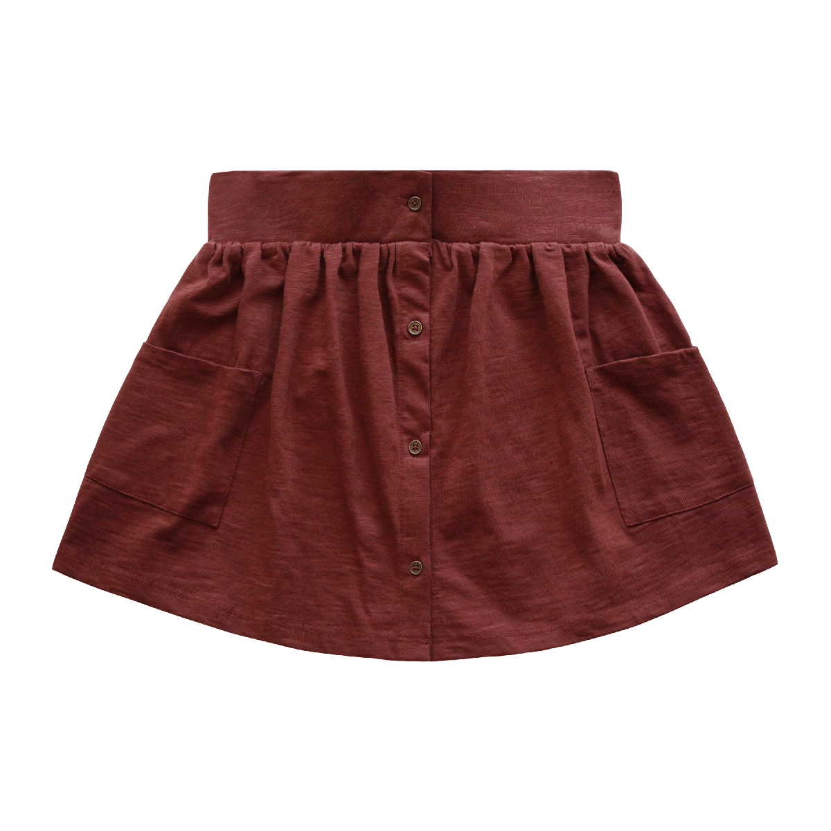 Your Wishes Skirt Plain Slub | Benthe