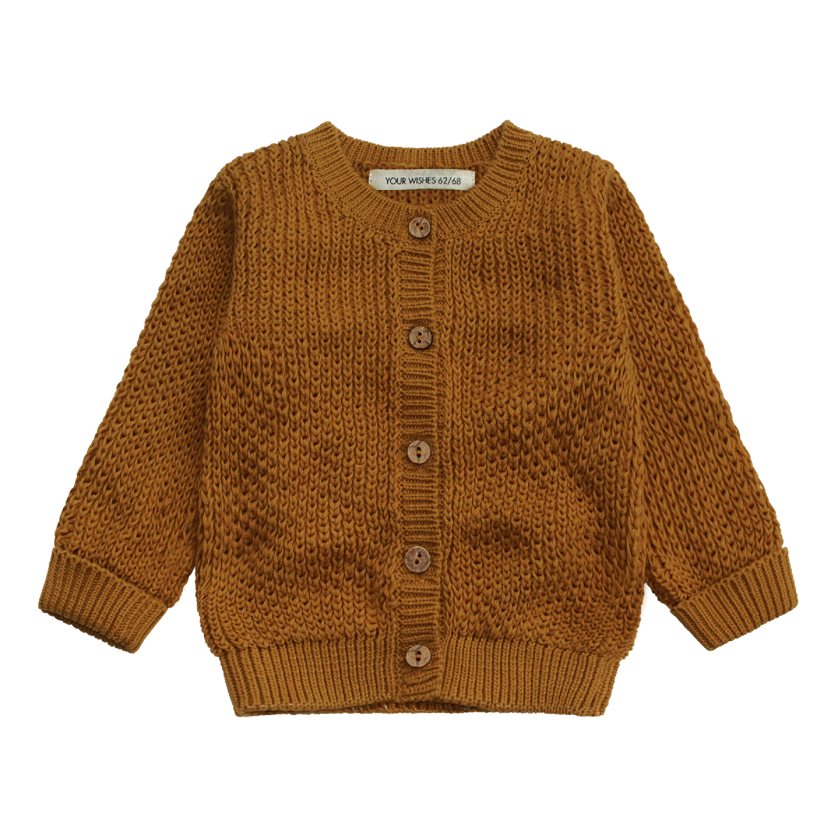 Your Wishes Cardigan Plain Knit | Abel