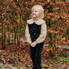 Meisjes Shirt lange mouw Poplin | Gwen van Your Wishes in de kleur Honeycomb in maat 134-140.