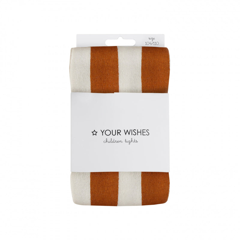 Meisjes Maillot Knit | Greyson van Your Wishes in de kleur Ginger Biscuit in maat 86-92.
