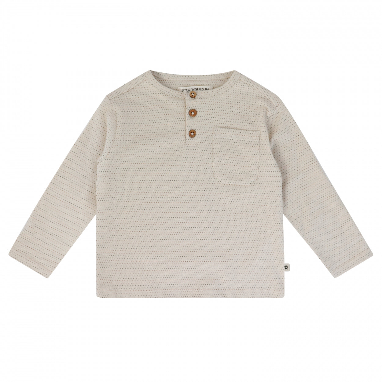 Meisjes Shirt lange mouw Tip Toe | Gemre van Your Wishes in de kleur Honeycomb in maat 134-140.