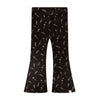 Meisjes Broek Poetry | Nikita van Your Wishes in de kleur Dark Brown in maat 92.
