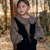 Meisjes Vest Woody | Grazia van Your Wishes in de kleur Dark Brown in maat 134-140.