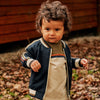 Jongens Shirt lange mouw Melange | Ginar van Your Wishes in de kleur Honeycomb in maat 134-140.