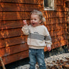 Jongens Sweater Melange | Gael van Your Wishes in de kleur Honeycomb in maat 92.