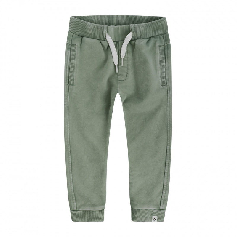 Jongens Broek Lava Dye | Dean van Your Wishes in de kleur Jade in maat 92.