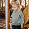 Jongens Sweater Lava Dye | Gordannes van Your Wishes in de kleur Jade in maat 92.