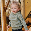 Jongens Sweater Lava Dye | Gordannes van Your Wishes in de kleur Jade in maat 92.