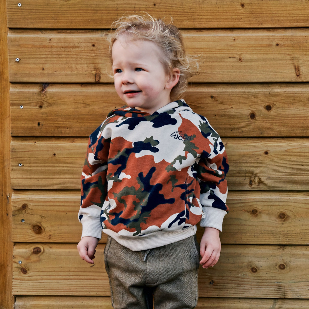 Jongens Sweater Camo | Guido van Your Wishes in de kleur Multicolor in maat 92.
