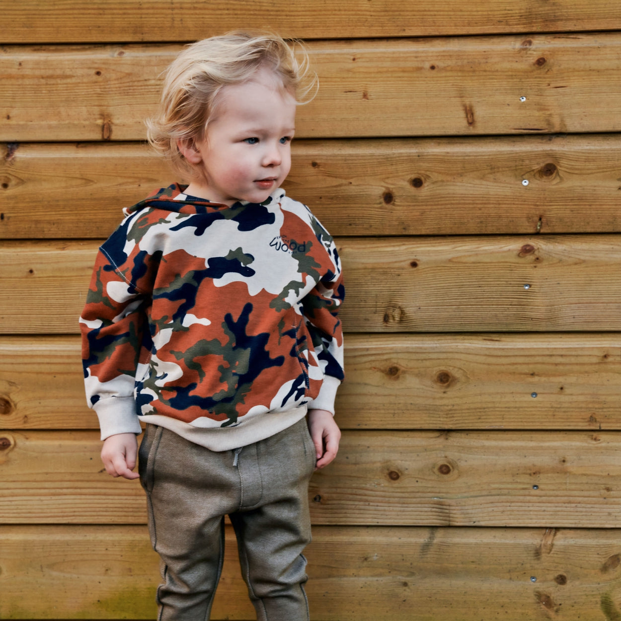 Jongens Sweater Camo | Guido van Your Wishes in de kleur Multicolor in maat 92.