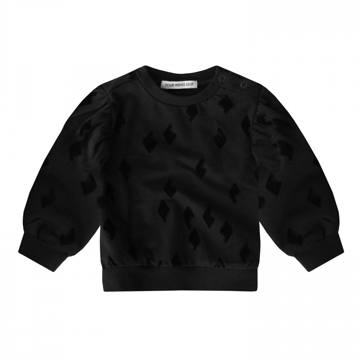 Meisjes Sweater Diamond - Bentley van Your Wishes in de kleur Black in maat 122/128.