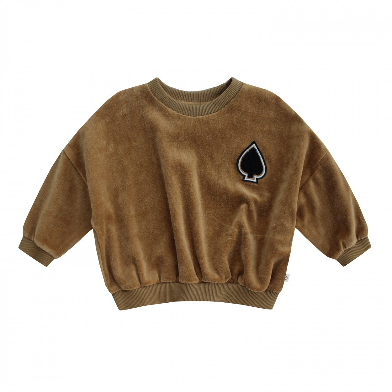 Jongens Sweater Spotlight - Nio van Your Wishes in de kleur Golden in maat 86/92.