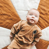Jongens Sweater Spotlight - Nio van Your Wishes in de kleur Golden in maat 86/92.