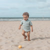 Jongens Broek Solid | Enrico van Your Wishes in de kleur Indian Tan in maat 92.