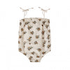 Meisjes Romper Maracuja | Estelle van Your Wishes in de kleur Almond in maat 68.