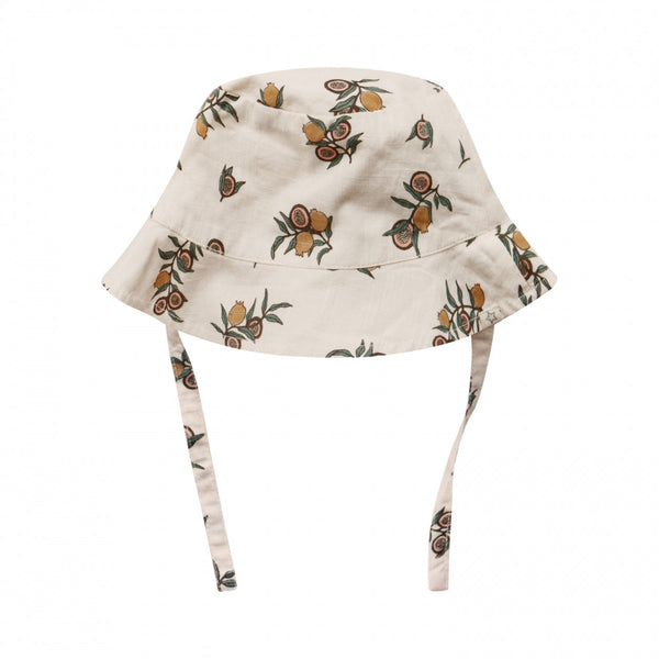 Meisjes Summer hat Maracuja | Enza van Your Wishes in de kleur Almond in maat 86-92.