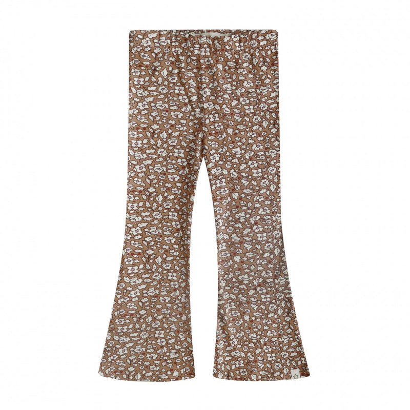 Meisjes Broek Flore Tan | Nikita van Your Wishes in de kleur Indian Tan in maat 92.