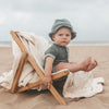 Jongens Jumpsuit Towel | Edward van Your Wishes in de kleur Goblin Blue in maat 68.