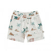 Jongens Broek Beach Life | Eamon van Your Wishes in de kleur Multicolor in maat 92.