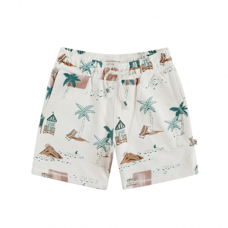 Jongens Broek Beach Life | Eamon van Your Wishes in de kleur Multicolor in maat 92.
