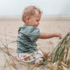 Jongens Broek Beach Life | Eamon van Your Wishes in de kleur Multicolor in maat 92.