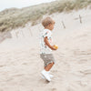 Jongens Shirt Beach Life | Ezra van Your Wishes in de kleur Multicolor in maat 92.