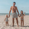 Jongens Zwemshort Leopard Tan | Swim Short Men van Your Wishes in de kleur Indian Tan in maat XL.