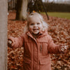 Meisjes Jas Oumi | Parka van Your Wishes in de kleur Canyon Rose in maat 122-128.