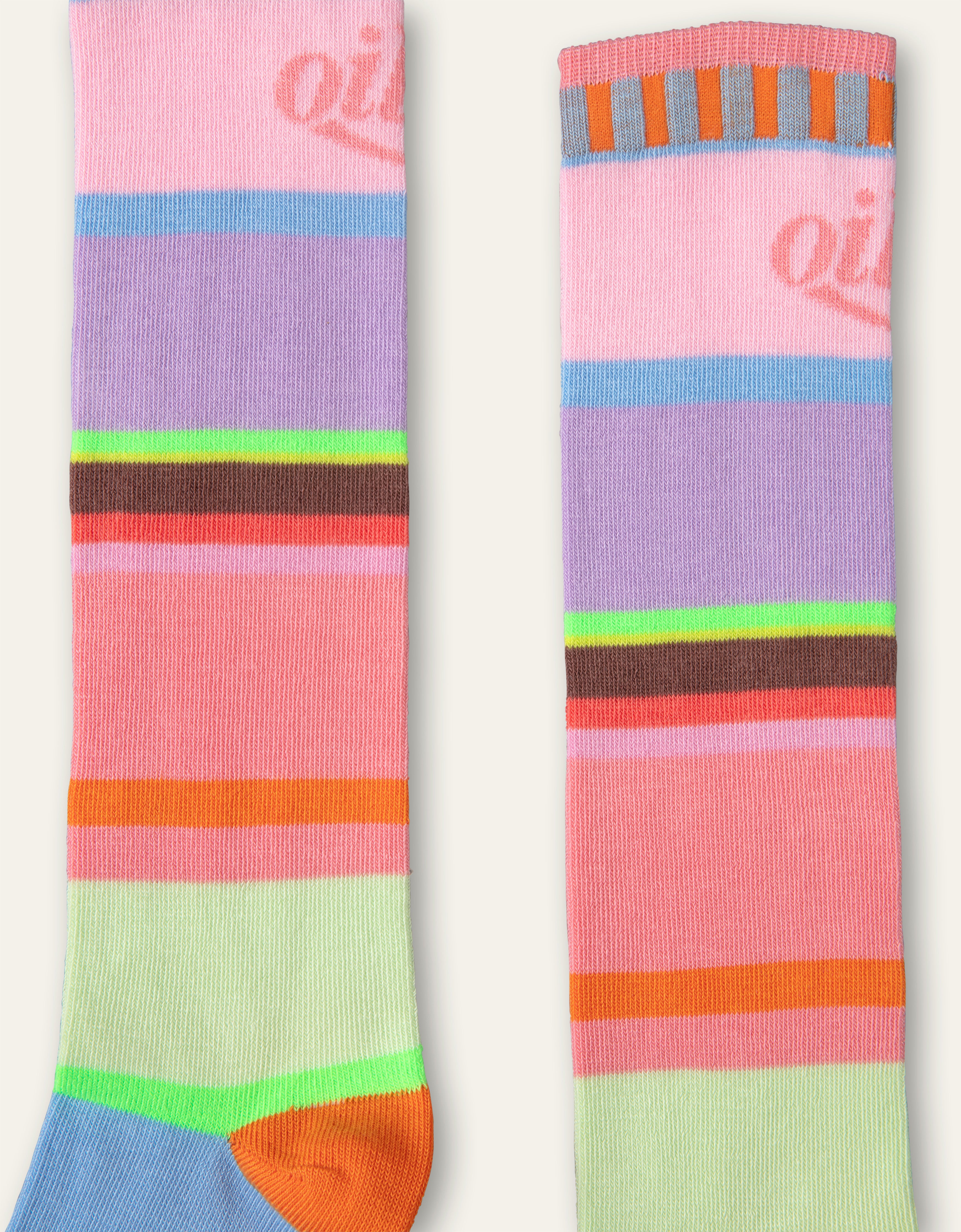 Oilily Manuela knee socks 62 multicolor stripe with OILILY