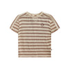 Jongens Shirt Elthan | Linea van Your Wishes in de kleur Putty in maat 134-140.