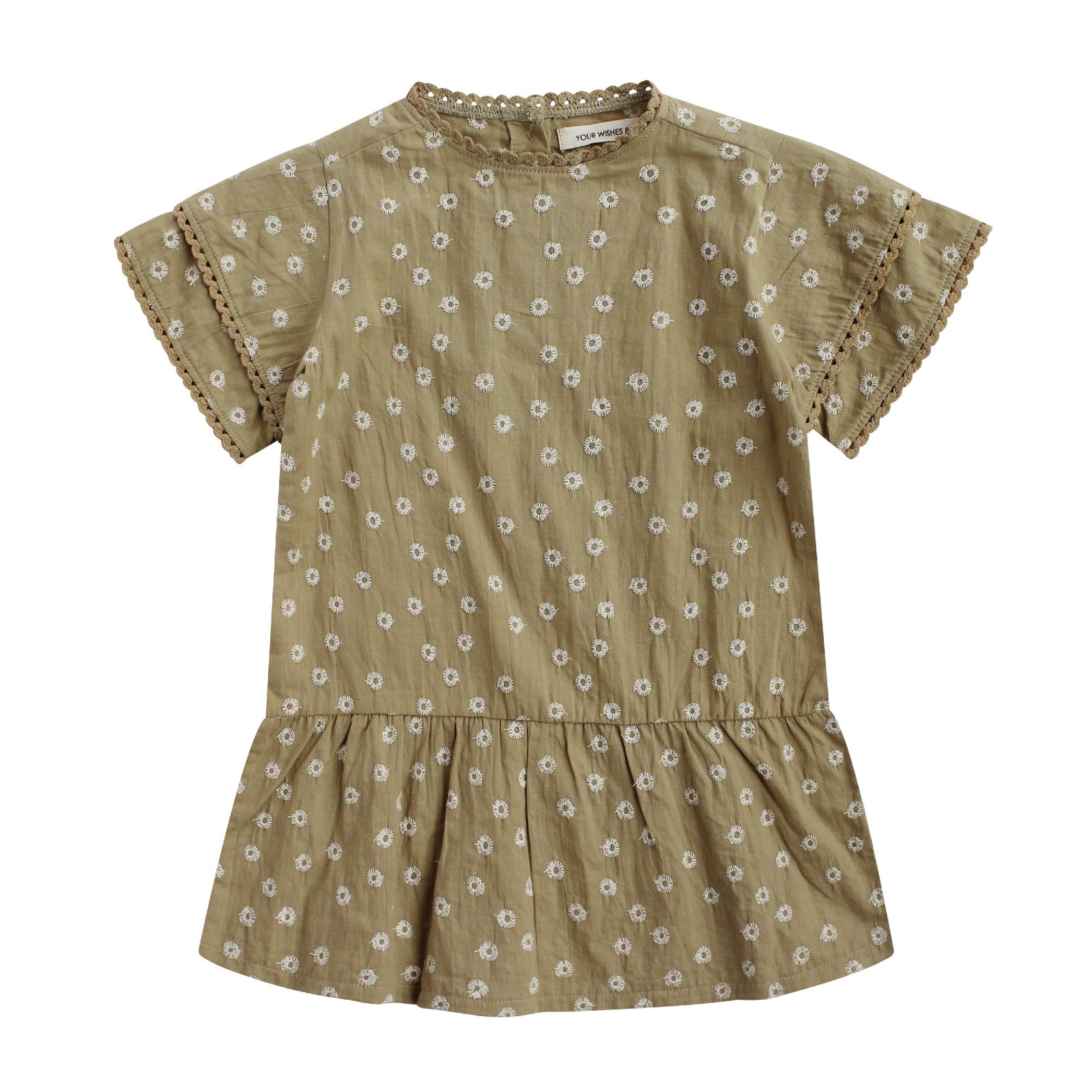 Your Wishes Jurk Juna | Broderie
