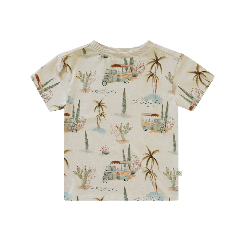 Jongens Shirt Adri | Gelato Life van Your Wishes in de kleur Multicolor in maat 134-140.