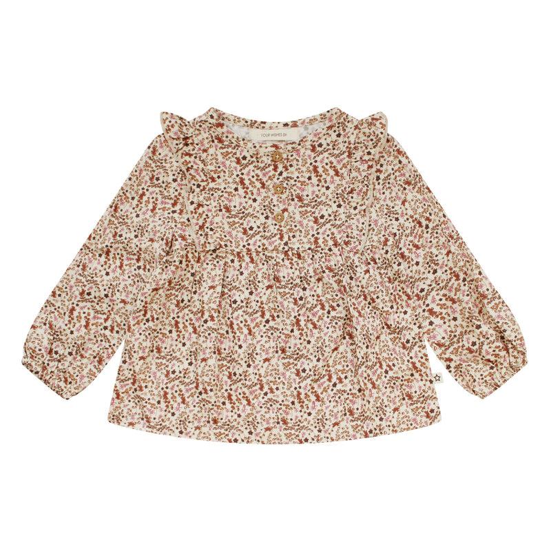 Meisjes Top June | Millefiori van Your Wishes in de kleur Multicolor in maat 98.
