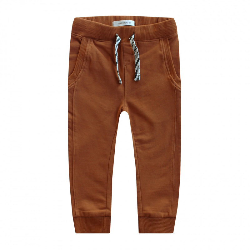 Jongens Pants Solid | Dato van Your Wishes in de kleur Glazed Ginger in maat 92.