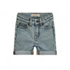 Jongens Jeansshorts | Aaron van Your Wishes in de kleur Denim Blue in maat 92.