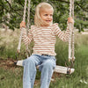 Meisjes Jeans | Dana van Your Wishes in de kleur Denim Blue in maat 140.