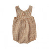 Meisjes Romper Broderie | Anouk van Your Wishes in de kleur Glazed Ginger in maat 68.
